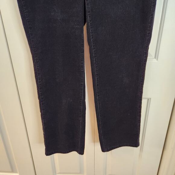 Talbots women's 16W Black Heritage Corduroy Pants Cotton Spandex Blend - Picture 3 of 8